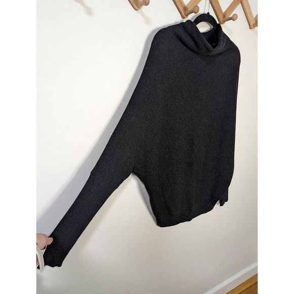 ALLSAINTS Ridley Jumper Sweater Wool Cashmere Ribbed Knit Sweater - Size M - Picture 2 of 7